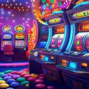 Découvrez l&rsquo;univers gourmand des machines à sous avec des bonbons colorés